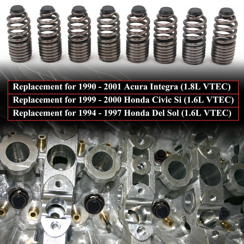 TycoonWon 312-05-0200 استبدال مجموعة الحركة المفقودة لمحركات Honda B-Series 4-Cylinder B16A B17A B18C B16A2 B16A3 B17A1 B18C1 B18C5 Type-R/GSR (حزمة من 8) - Image 5